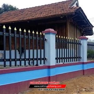 Làm hàng rào sắt giá rẻ tại Quận 6