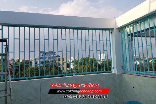 Làm hàng rào sắt giá rẻ tại Quận 3