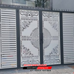 Làm cửa cổng sắt CNC tại Biên Hoà Đồng Nai