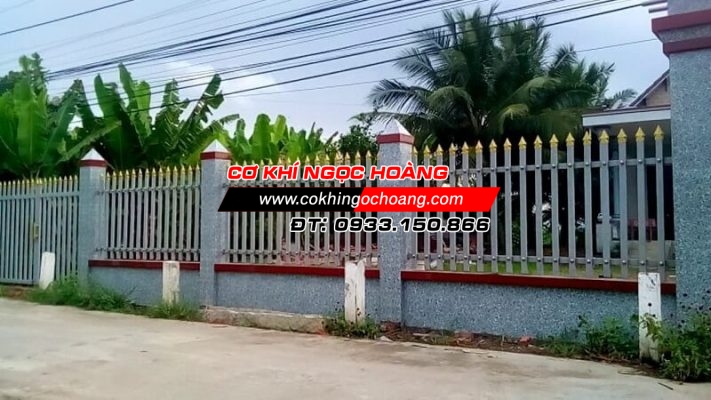 làm hàng rào sắt giá rẻ tại Quận 6