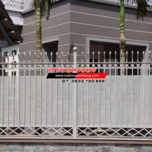 Làm hàng rào sắt giá rẻ tại Quận 8