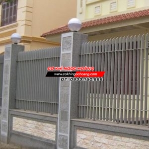 Làm hàng rào sắt giá rẻ tại Quận Bình Tân