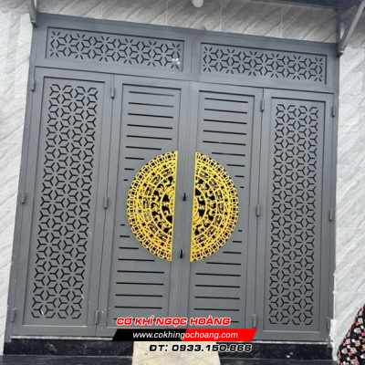 Dịch vụ làm cửa cổng sắt CNC tại Quận 9
