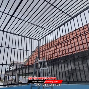 Thi Công Khung Sắt Bảo Vệ Tại Quận 12