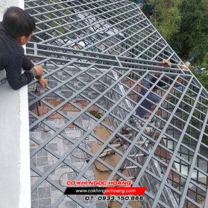 Làm Khung Sắt Bảo Vệ Tại Củ Chi