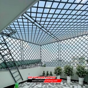 Làm Khung Bảo Vệ Sân Thượng Tại Quận Gò Vấp