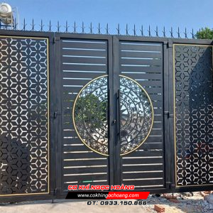 Làm Cửa Cổng Sắt CNC Tại Tân Uyên