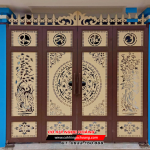 Làm Cửa Cổng Sắt CNC Tại Bến Cát