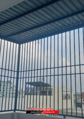 Báo giá mái tôn sân thượng tại quận Tân Bình