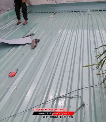 Báo giá mái tôn sân thượng tại Phú Nhuận