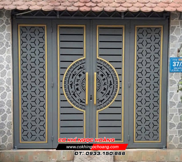 cửa cổng sắt cnc 01
