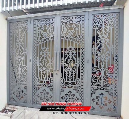 Thi công cửa cổng sắt tại Quận 6