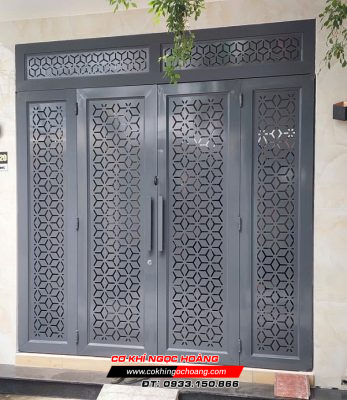 Mẫu cửa cổng sắt cnc