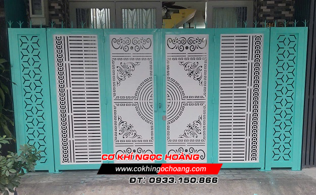 Cửa cổng sắt cnc