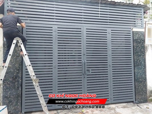 Thi công cửa cổng sắt tại Tân Uyên
