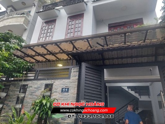 Báo giá mái nhựa poly đặc tại quận Tân Bình