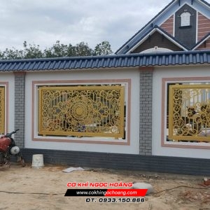 Thi công hàng rào sắt giá rẻ tại Quận 9