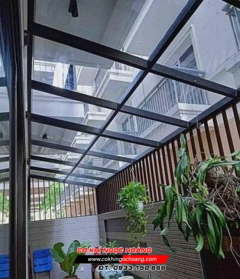 Báo giá mái nhựa poly đặc tại quận Tân Bình