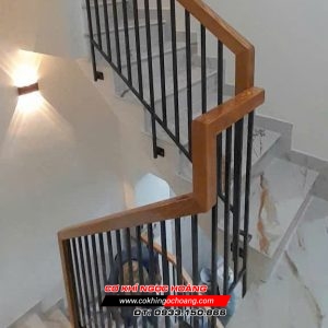 Làm lan can cầu thang sắt tại Biên Hòa