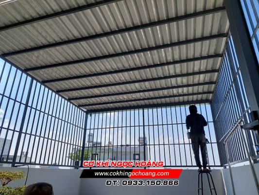 Làm khung sắt bảo vệ tại Vĩnh Cửu Đồng Nai