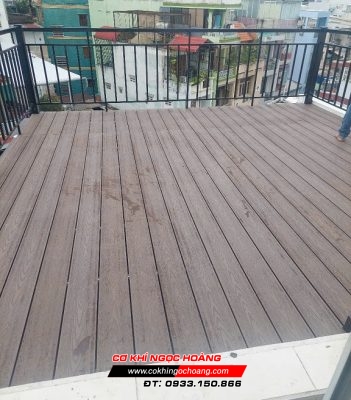 Làm sàn gỗ nhựa composite tại Bình Dương