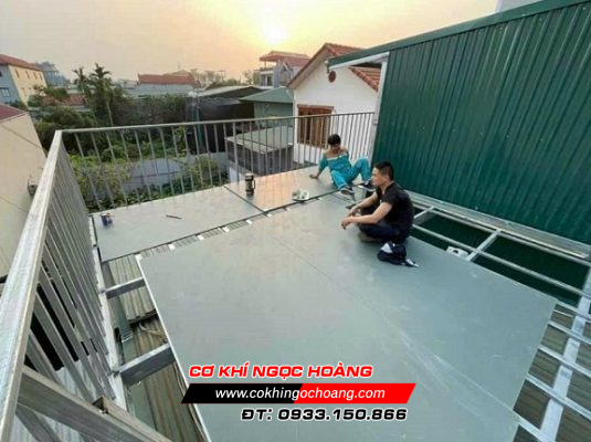 Làm sàn gác lửng tại Thủ Dầu Một