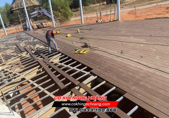 Làm sàn gác lửng tại Thuận An Bình Dương