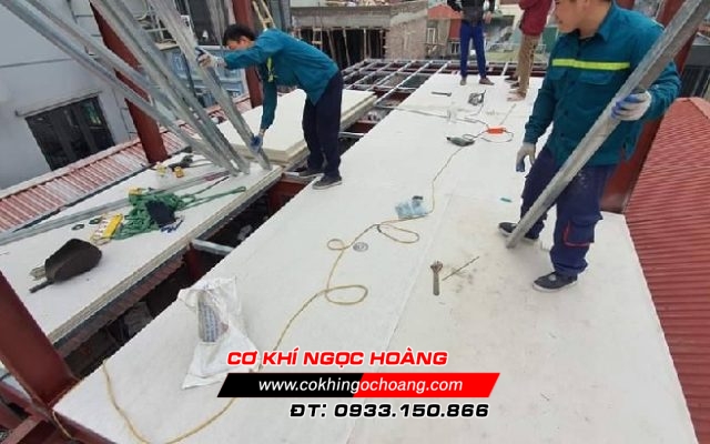 Làm sàn gác lửng tại Thuận An Bình Dương