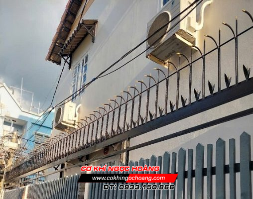 Làm hàng rào sắt tại Long Thành Đồng Nai