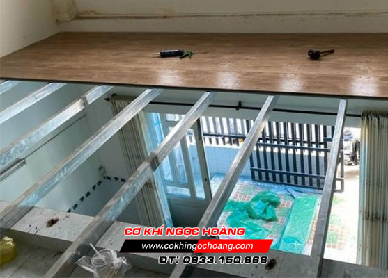 Làm sàn gác lửng giá rẻ tại quận Gò Vấp