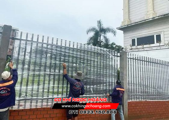 Làm hàng rào sắt tại Vĩnh Cữu Đồng Nai