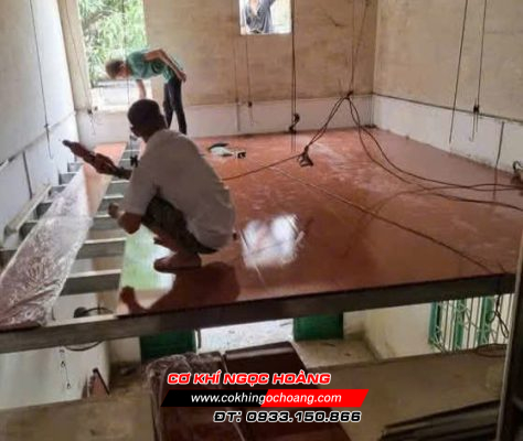 Làm sàn gác lửng giá rẻ tại Bình Chánh