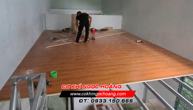 thợ làm sàn gác lửng