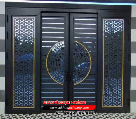 Báo giá cửa cổng sắt CNC tại Hóc Môn