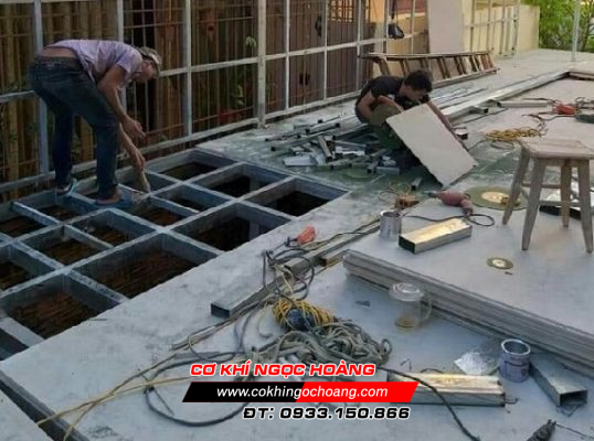 Làm sàn gác lửng tại Quận 11 TPHCM