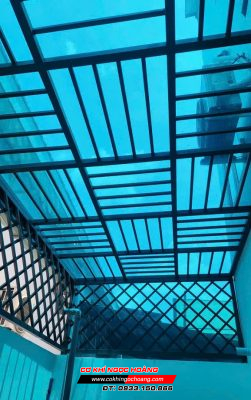 Làm mái nhựa poly tại Trảng Bom Đồng Nai