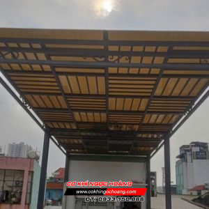 Làm mái nhựa poly tại Dầu Tiếng