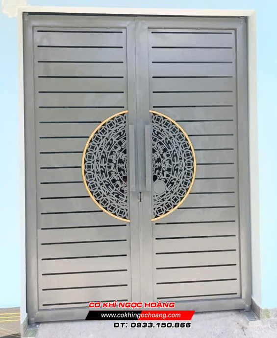 Làm cửa cổng sắt tại Phú Giáo
