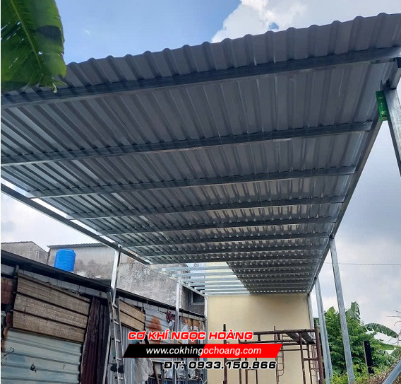 Làm mái tôn giá rẻ tại Dầu Tiếng