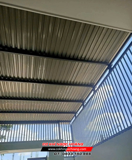 Làm mái tôn giá rẻ tại Dầu Tiếng