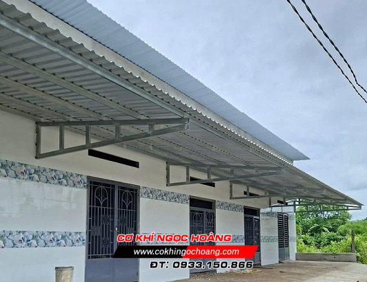 Làm mái tôn giá rẻ tại Dầu Tiếng