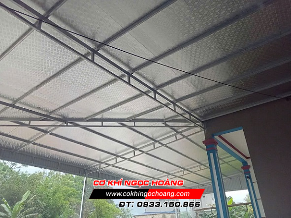 Làm mái tôn giá rẻ tại Dầu Tiếng