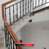 Làm lan can cầu thang sắt tại Hóc Môn